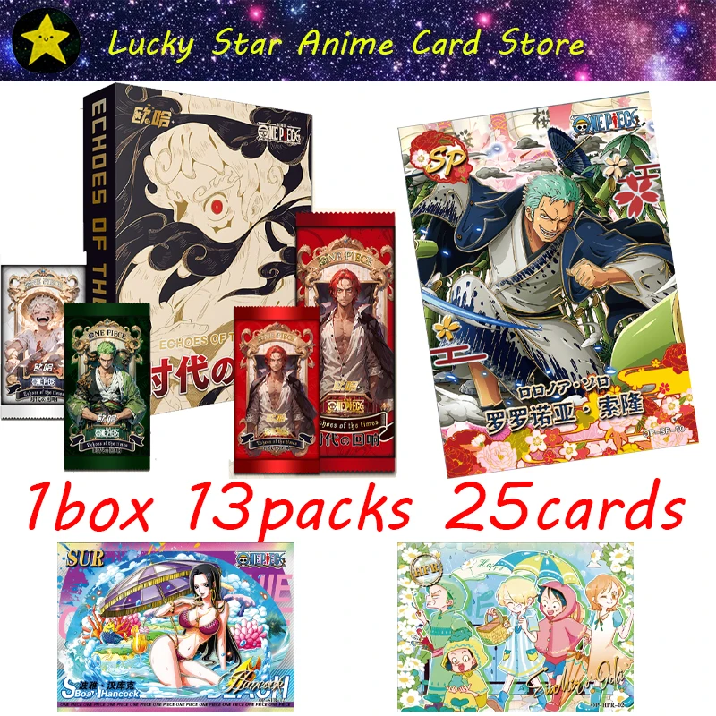 

One Piece Card OuKa One Piece Echoes of the Times Arc Luffy Empress Nami Zoro Anime Peripheral Collection Cards Toys Gifts