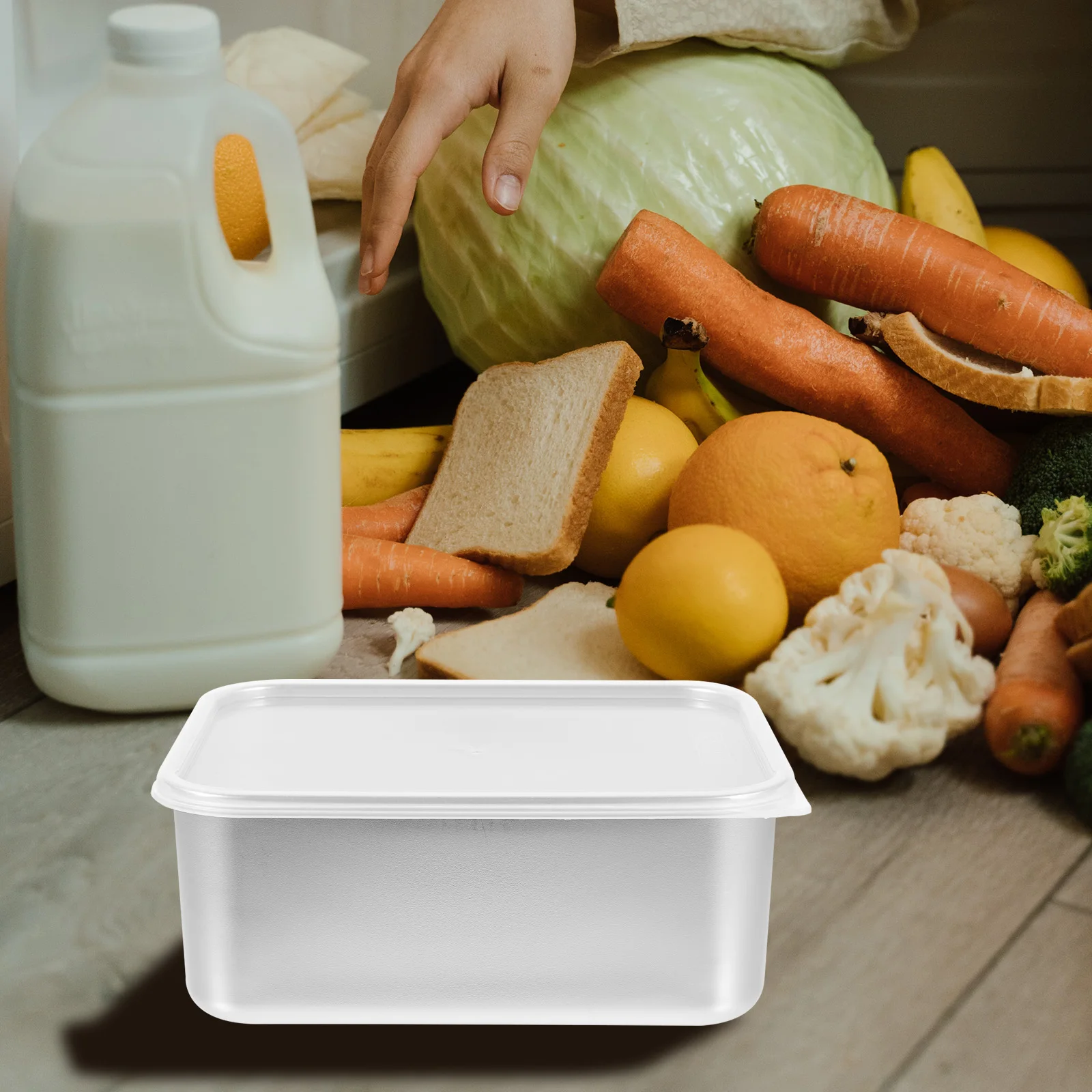 

Sealed Food Boxes Kitchen Containers Refrigerator Storage Bento Leakproof Preservation Fruit Sealing Container