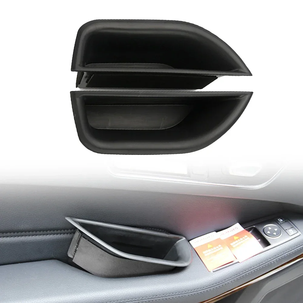 Car Styling Door Handle Storage Box Organizer Stowing Tidying Accessories Container For Mercedes-Benz E Class W211 2010-2015
