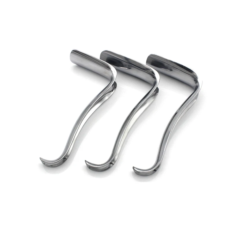 Vaginal retractor 16cm cm plate concave obstetrics and gynecology original stainless steel vaginal retractor inspection