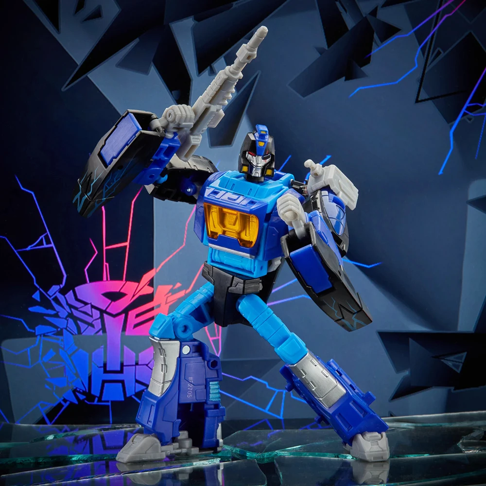 [In-Stock] Hasbro Transformers Shattered Glass Collection Blurr 14cm Deluxe Class Anime Model Ornament Figure Toys