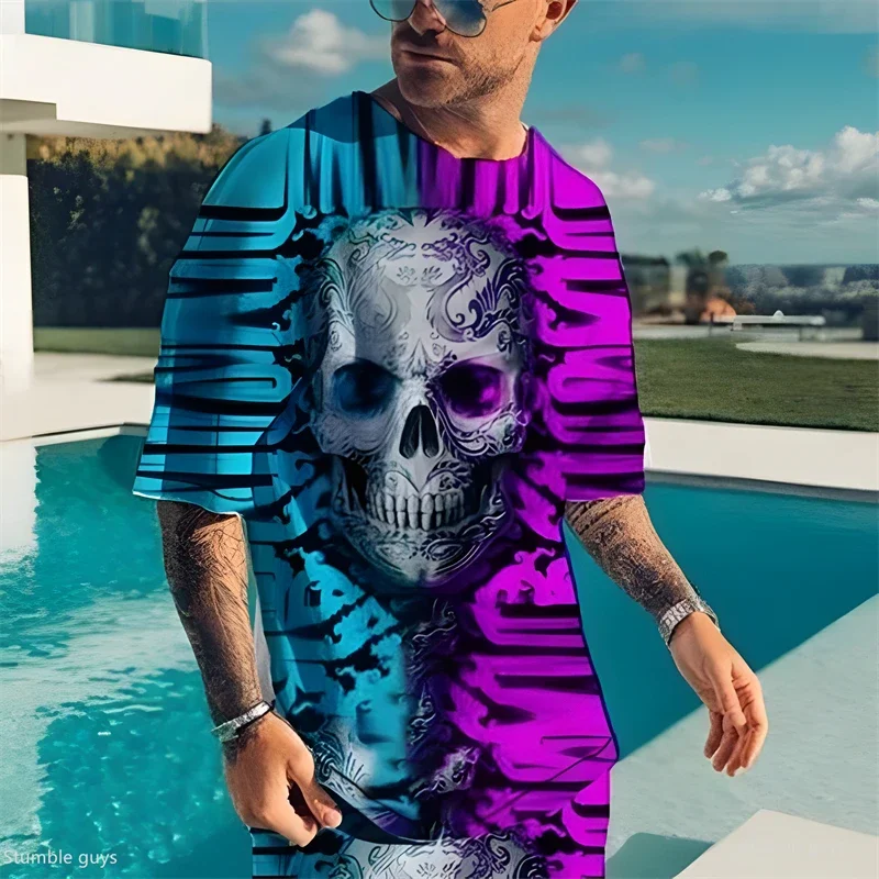 2026 Neue Herren Mode Sport-Trikot T-Shirt Sommer Anime Locker Kurzarm Bequem Leicht Übergroße Oberteile