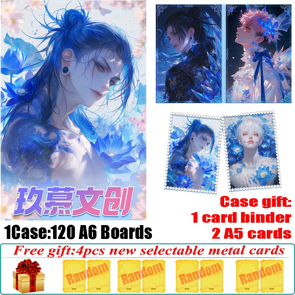 

New Jiumu Creative Jujutsu Kaisen Acrylic Craft Colored Paper Hobby Anime Meimei Satoru Gojo Zenin Maki Quality A6 Art Boards