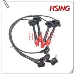 Ignition Cable Spark Plug Wire Set Fits For Toyota Carina FF Corona Caldina 4AFE 7AFE ***Part No# 90919-22381 9091922381