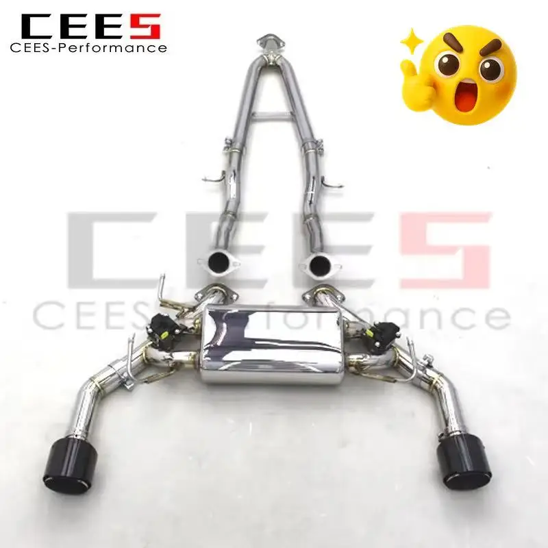 Custom Catback Exhaust System with Exhaust Valve Control for Infiniti FX35 3.7 (2010 - 2013)