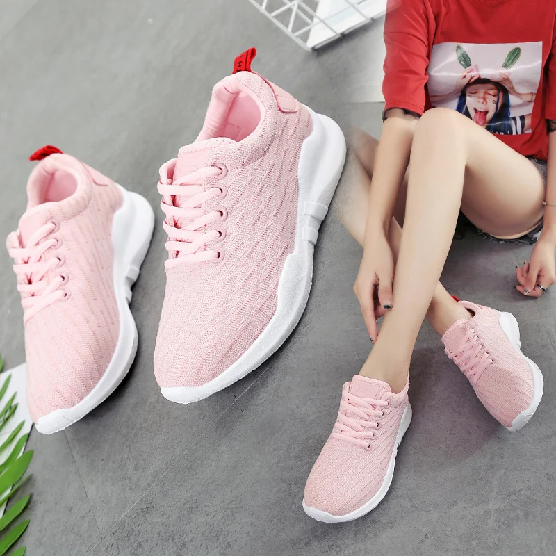 

Tenis Feminino Women Sneaker Shoes Female Lace-up Casual Tennis Sport Gym Outdoor Platform Shoe Mesh Breathable Zapatillas Mujer