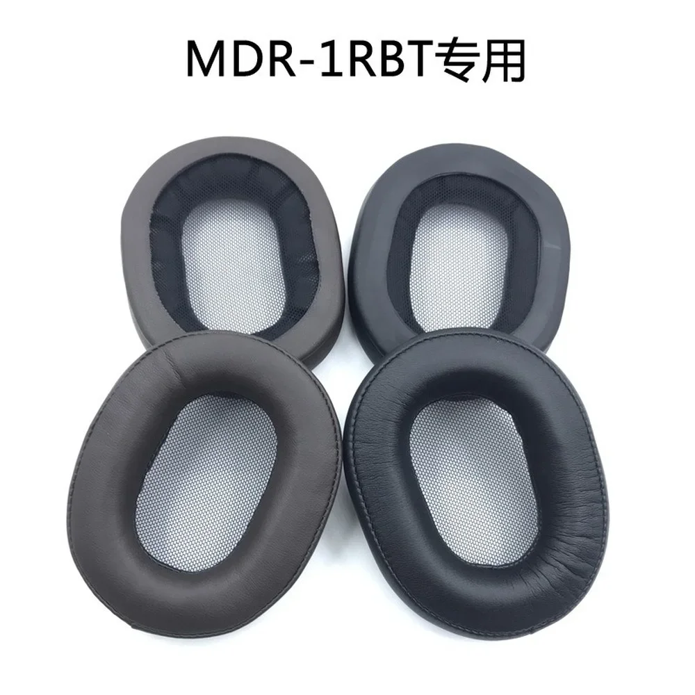 Ear pads for Sony MDR-1ABT 1RBT 1RNC 1A 1ADAC Earmuffs Headphones Mesh Foam Protein Leather Ear Cushion Accessories
