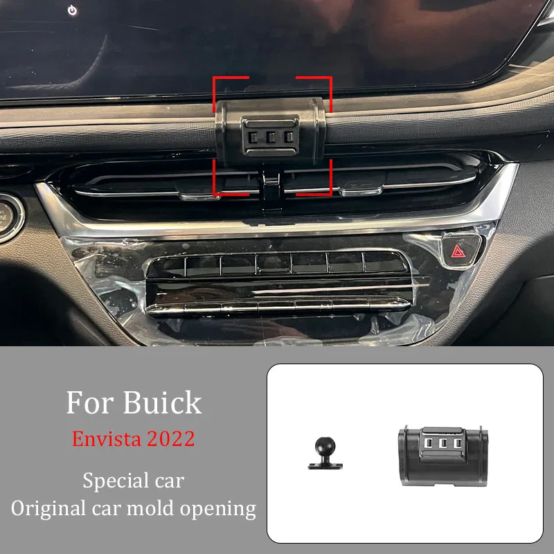 

For Buick Envista 2022 Car Infrared Induction Mobile Phone Wireless Charging Bracket DIY Custom Pattern Navigation Bracket