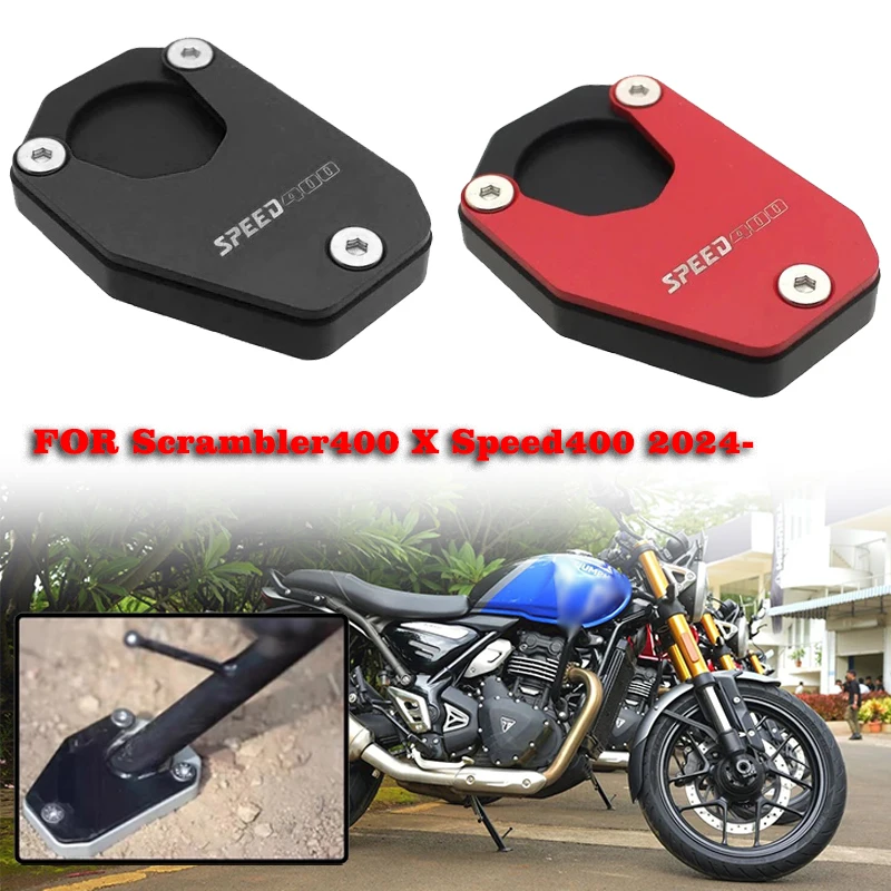 

Fit For Scrambler 400X Speed 400 2024 Modified Parts Motorcycle Accessories Foot Rest Side Support Enlarge Extension Plate