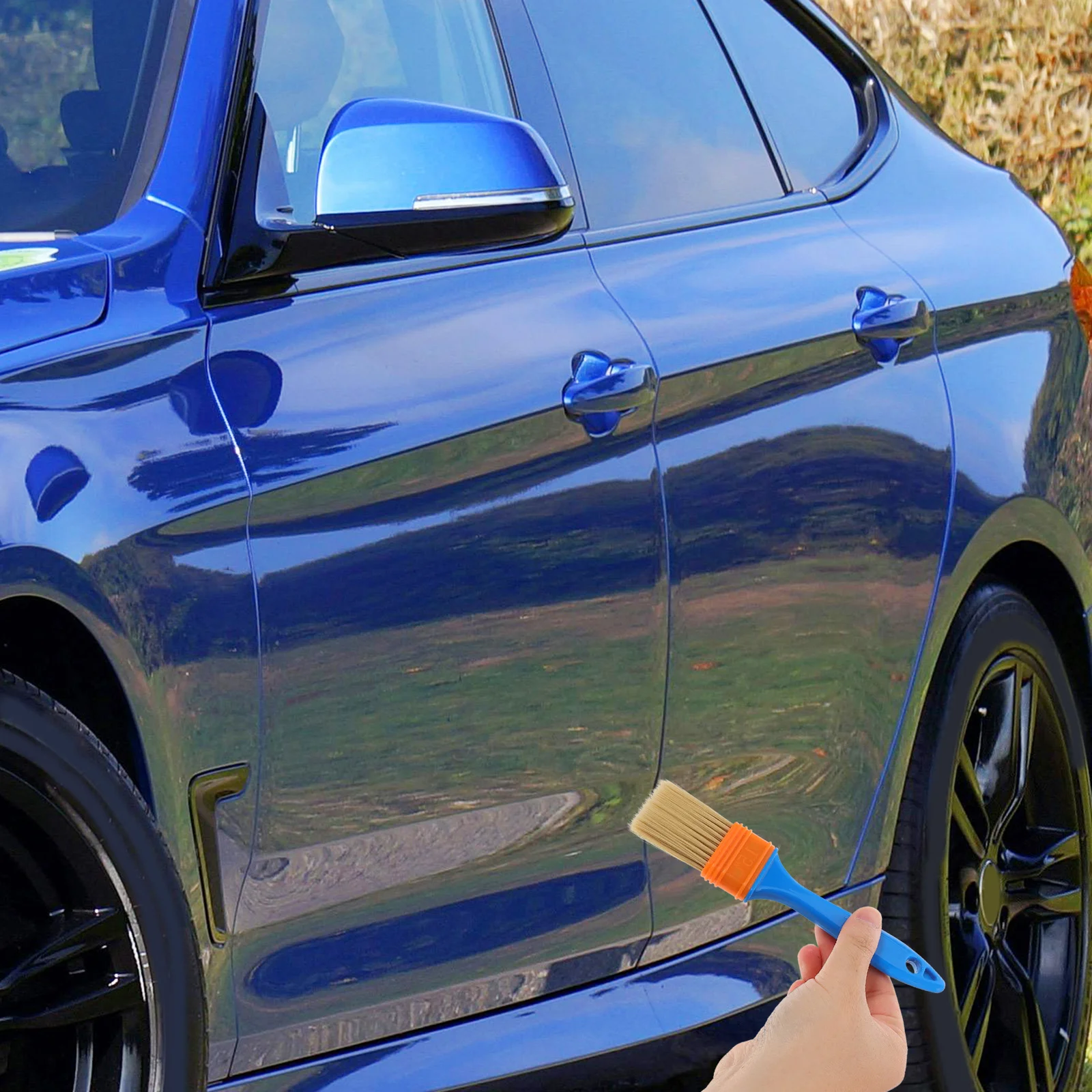 

Soft Bristle Heavy Duty Plastic Handle For Wall Furniture Refinishing Edge Painting Tool Craft Brushes