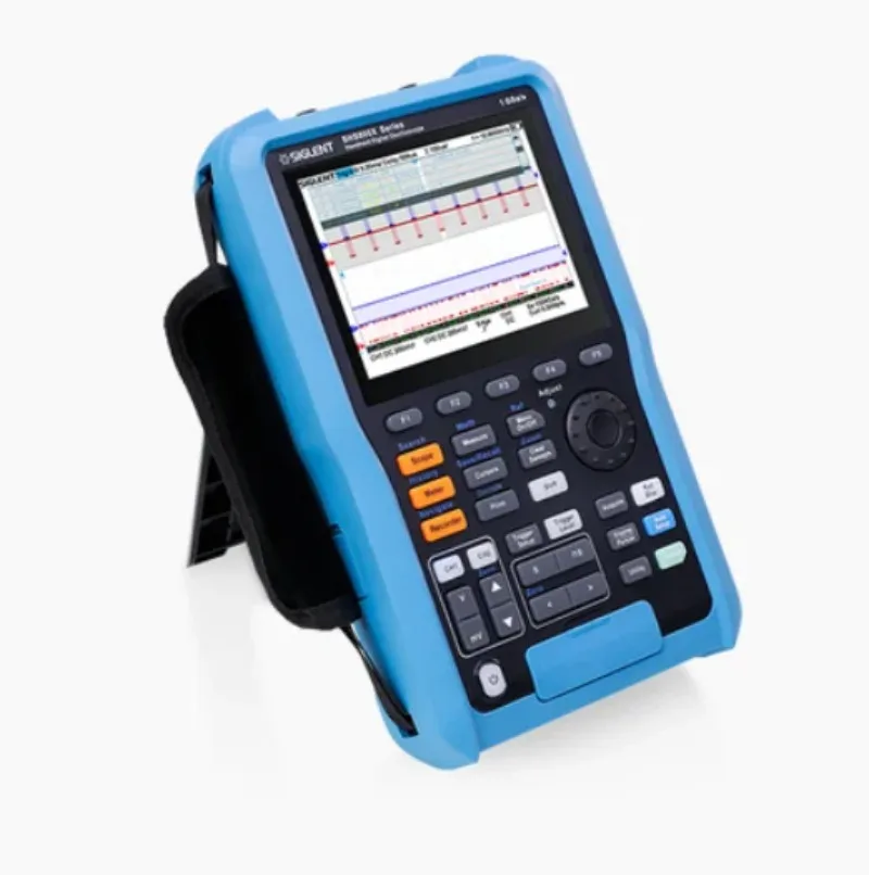 100MHz 2CH SHS810X 5-in-1 Handheld Oscilloscope, with Spectrum & Data Logger