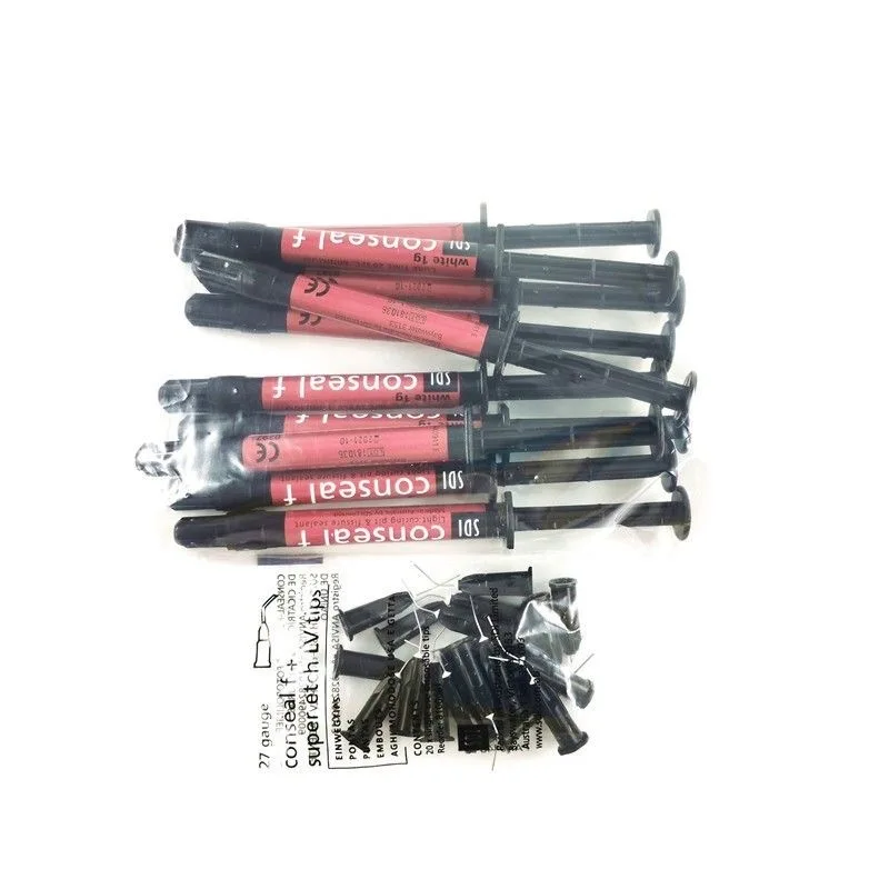 Dental Material Fissure Sealant Agent 1g/syringe Tooth Surface Coating Resin-Based Sealant Light Curing Fissure Sealant Agent