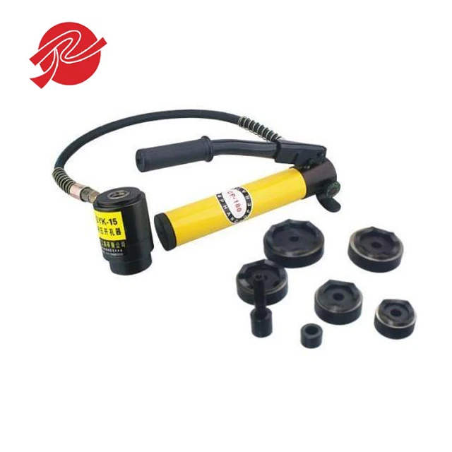 SYK-8A portable  Manual  Knockout hydraulic hole puncher driver