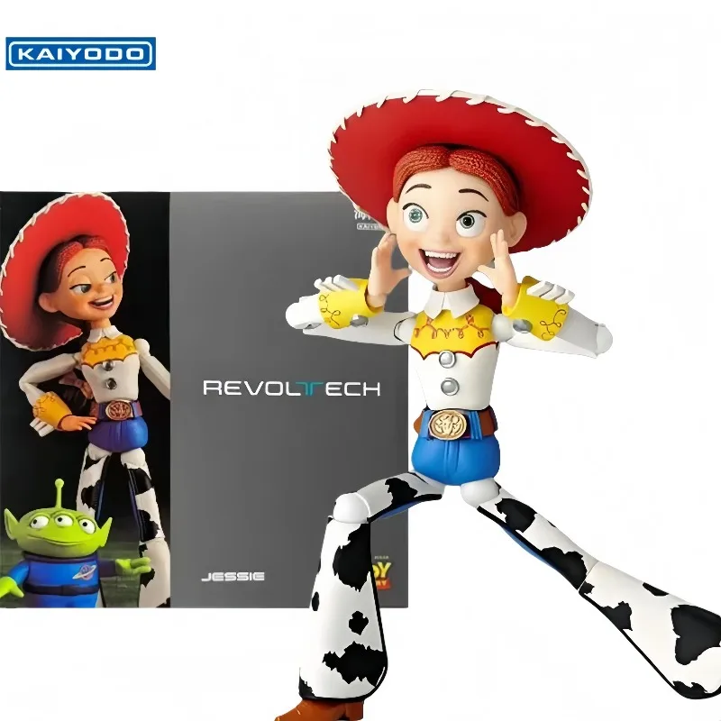 

【In Stock】KAIYODO Original REVOLTECH Jessie 145mm Anime Action Figure Assembly Model Toys Model Gifts