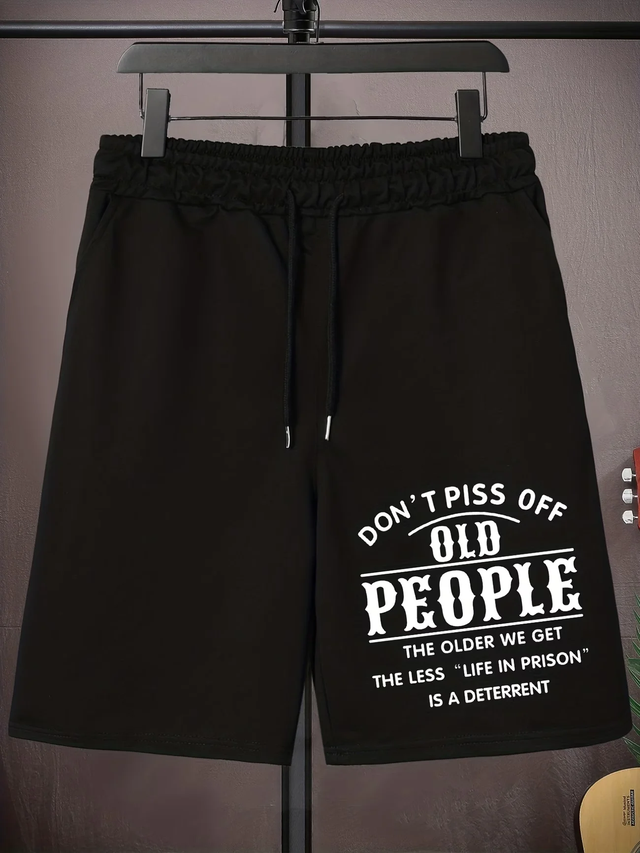 Summer Women's Men Shorts ironic humor Letter Pickleball Drawstring Athletic Shorts Sweatpants Sport Jogging Beach Pant Oversize