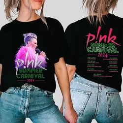 ピンクのシンガーシャツ,カーニバルシャツ,ツアーシャツ,コンサート,p!nk,Tシャツ,2022