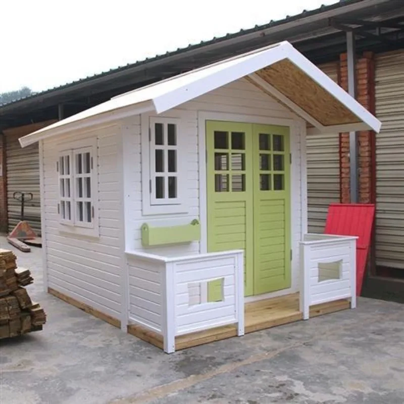 Outdoor Garden Cabin Kindergarten Children's Interactive Play Room Assembly Tree House Antiseptic Wood Mobile House Gazebo