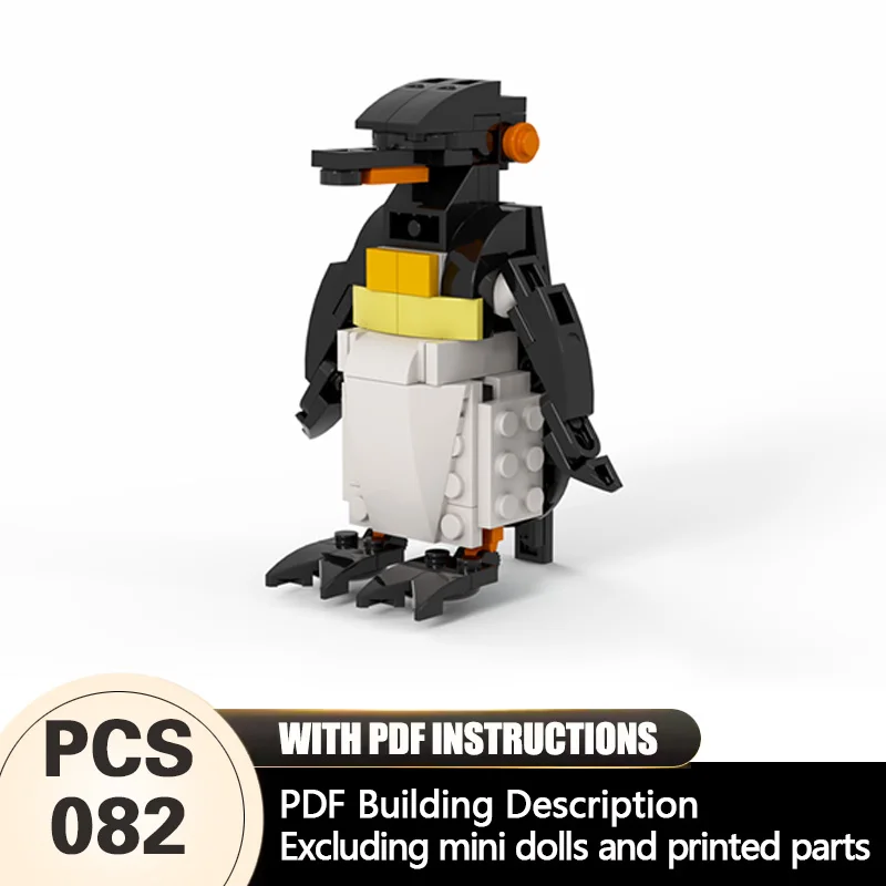 

Creators Animal Series Model MOC Building Bricks Small Seabird Modular Technology Gifts Holiday Assemble Children Toys Suit