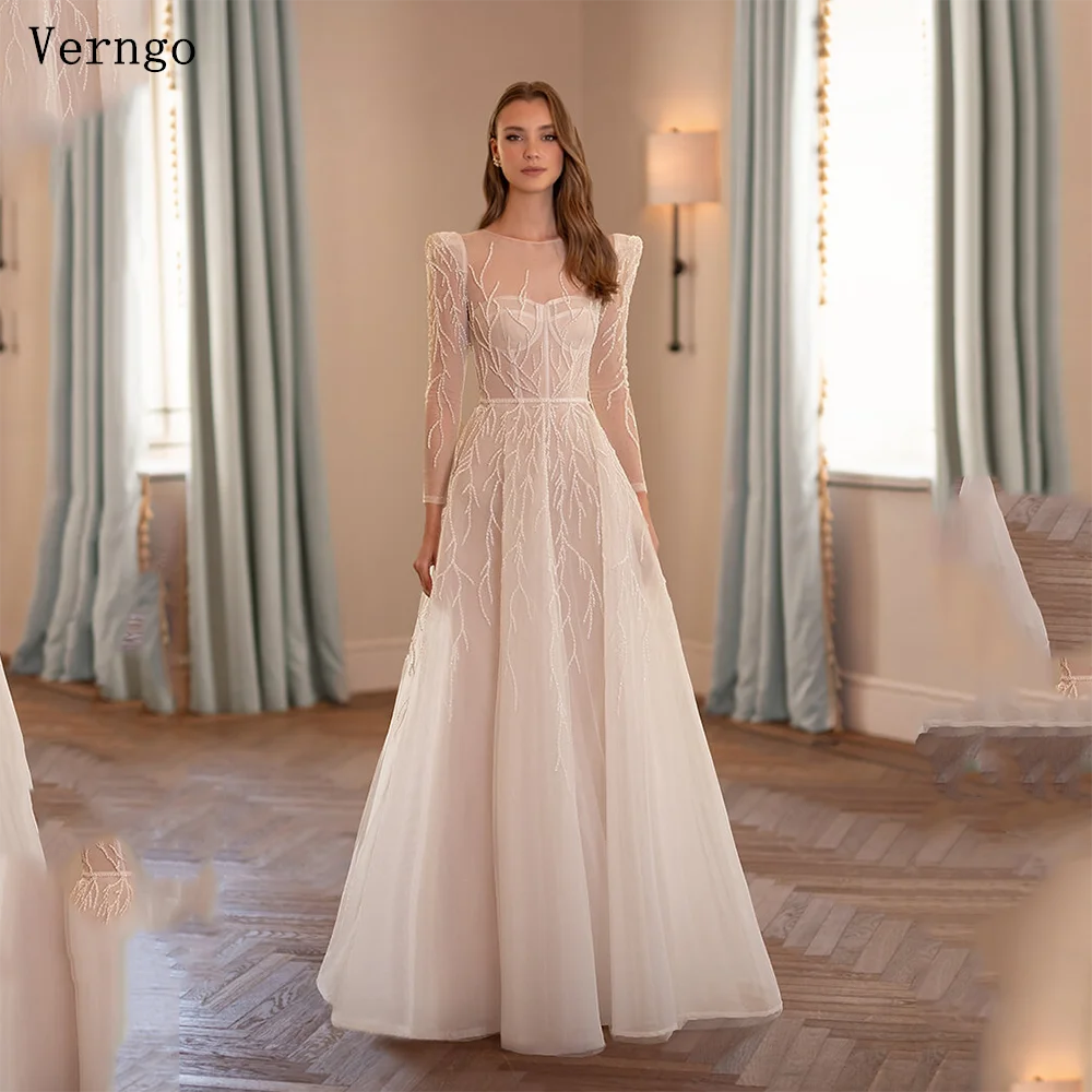 

Verngo Oraganza Prom Gown Square Collar A-line Long Evening Dress Sequined Glitter Botton Slim Prom Party Dress