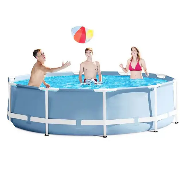 Tragbarer aufblasbarer PVC-Pool, 2025, Sommerfamilie, Wassersport-Pool im Freien