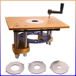 Router Lift Systems Table  Plate Insert For  Wood MillingTrimming Machine  Engraving Machine Electric DlY Woodworking WorkBench