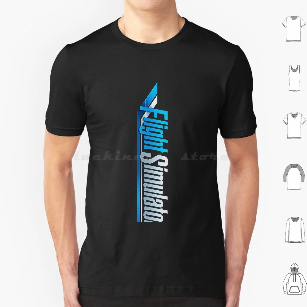 Flight Simulator 2020 Classic T Shirt 6xl Cotton Cool Tee Flight Simulator 2020 Classic