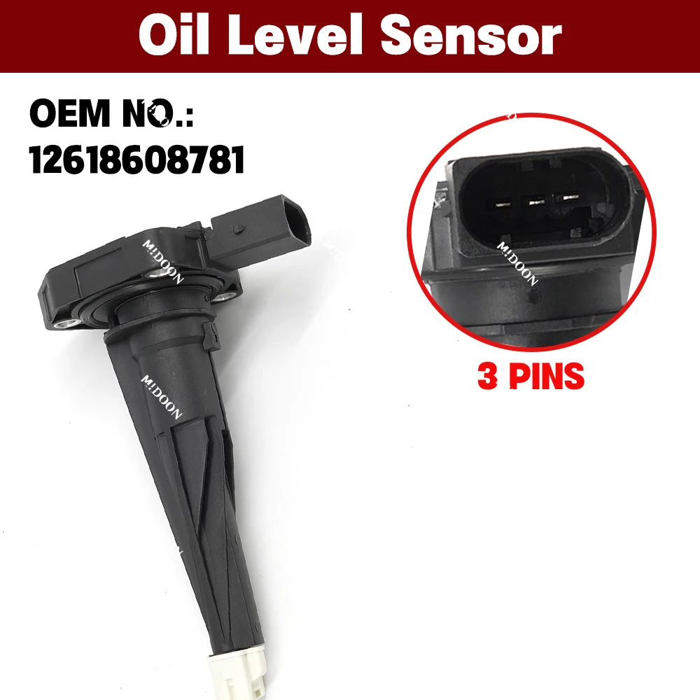 

CREATROAD 12618608781 Engine Oil Level Sensor for BMW F20 F21 F22 F30 F31 F34 F32 F33 F36 N13 N47 N57