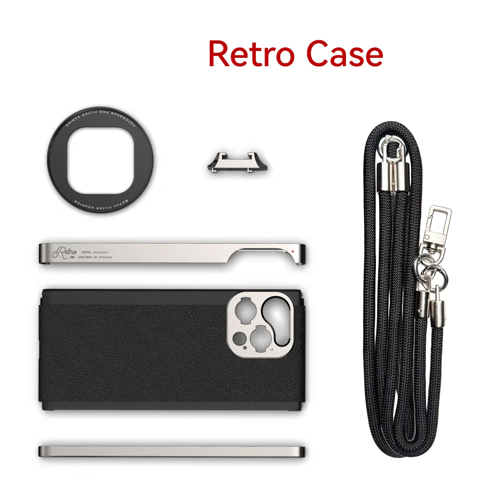fotorgear Retro Photography Kits For iPhone 16Pro For iPhone 16
