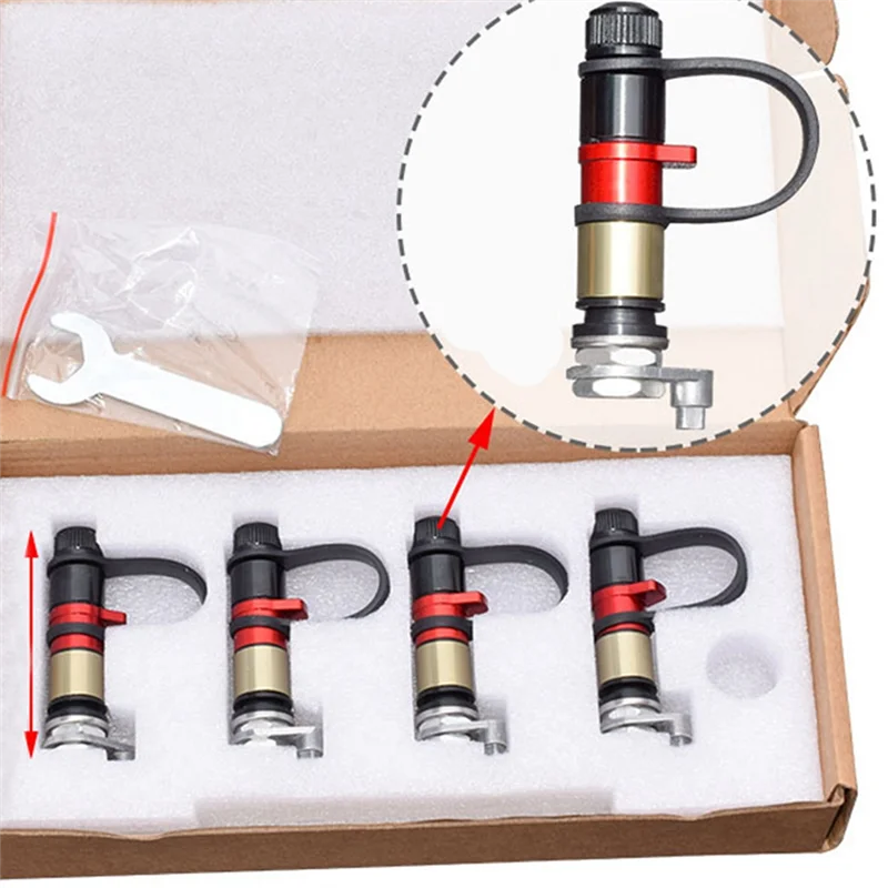 Off Road Sand Tire Pressure Relief Valve Kit Quick Release 4 Long Pieces For Desert Tires