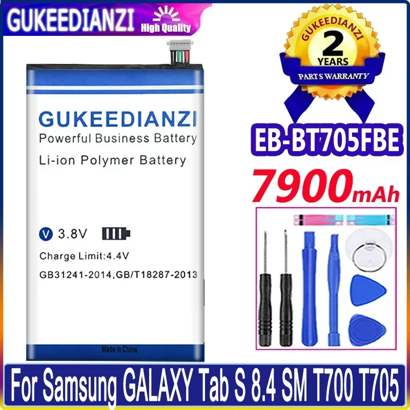 

Аккумулятор GUKEEDIANZI 7900 мАч для Samsung GALAXY Tab S 8,4