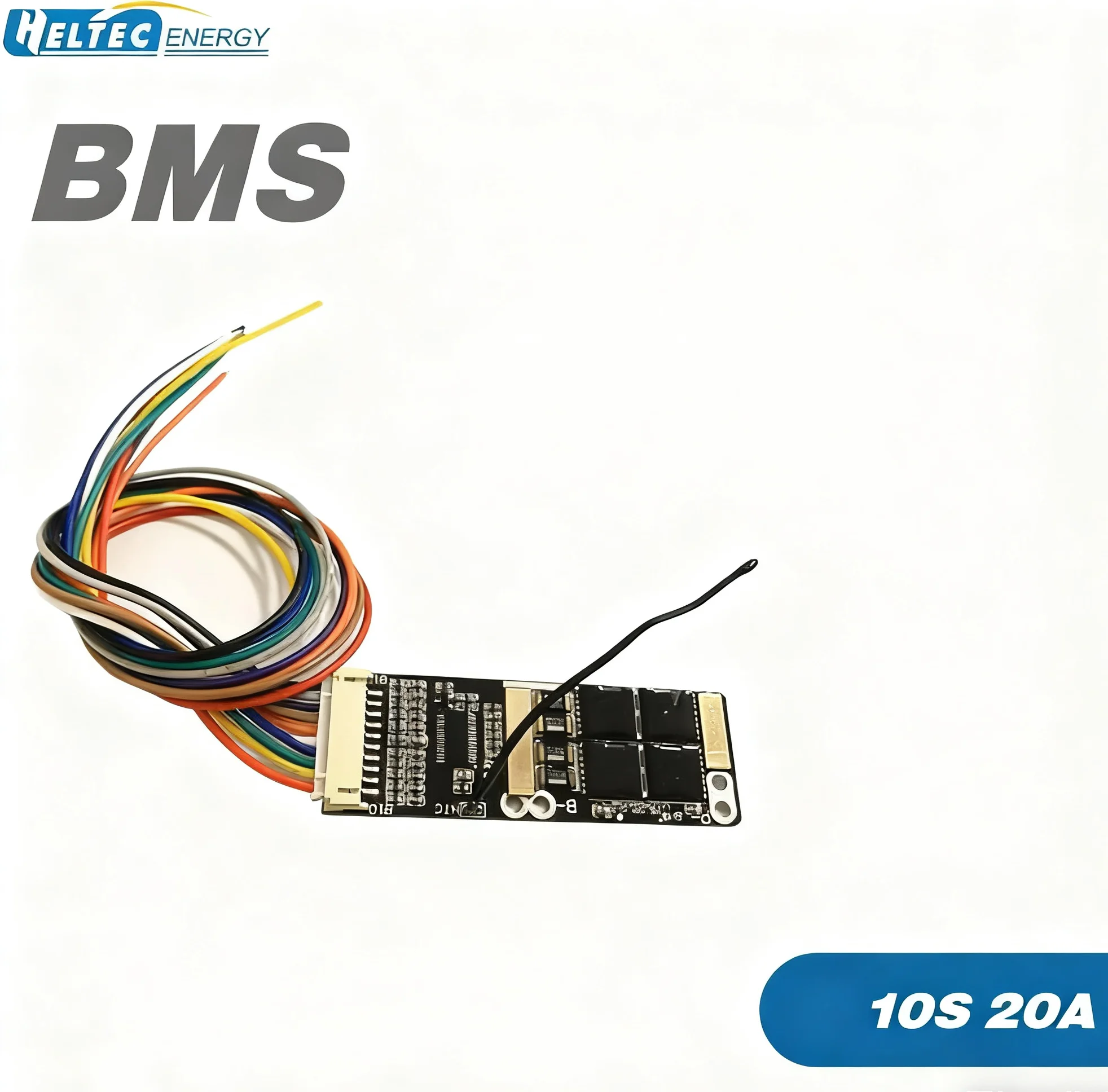 Heltec 10S 40A Li-ion Battery BMS with NTC Temp Sensor Lithium Battery Protection Board with Overcharge Protection