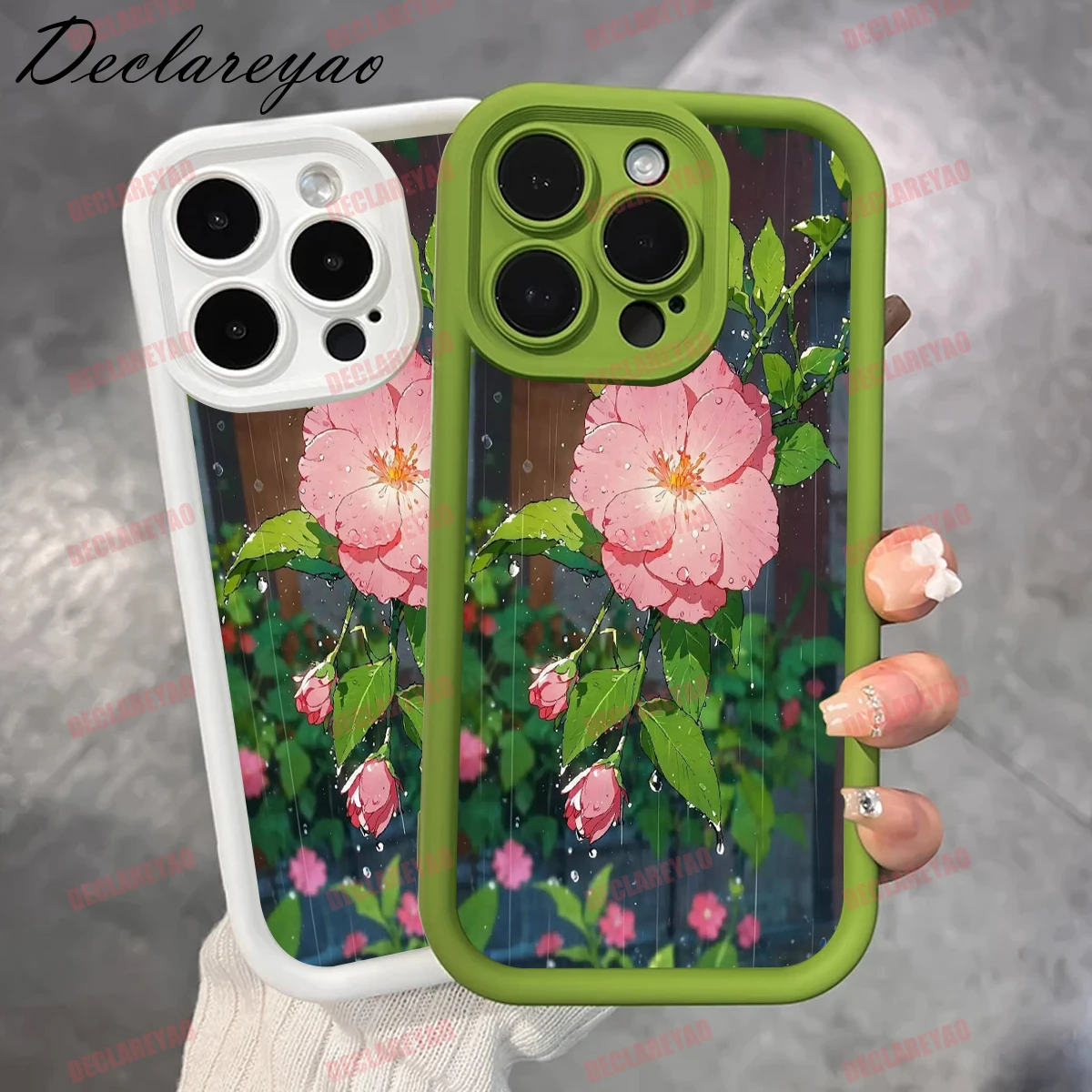 DECLAREYAO ماتي بولي يوريثان لينة خفيفة سليم حالات ل Realme 11 C15 P V13 2 Q3 50 C51 Narzo C17 C67 GT3 لايت C11 يغطي حافظة للصدمات