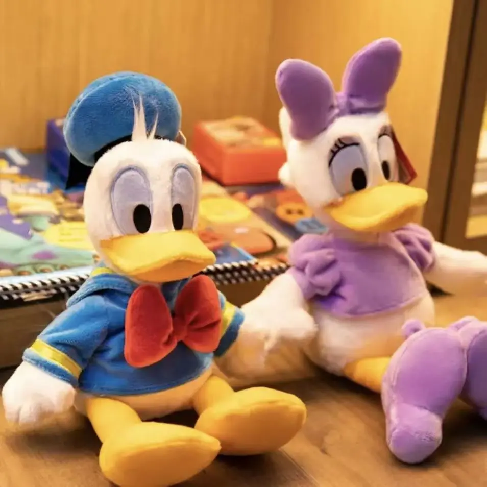 65CM New Disney Plush Stuffed Animals Cute Donald Duck&Daisy Doll Children\'s Toy Soft Plush Pillow Couple Birthday Giftkids toys