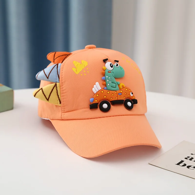 Children Baseball Cap Boys Girls Cute Cartoon Sun Hat Spring Summer Adjustable Baby Sunscreen Hats Fashion Kids Peaked Cap Кепка