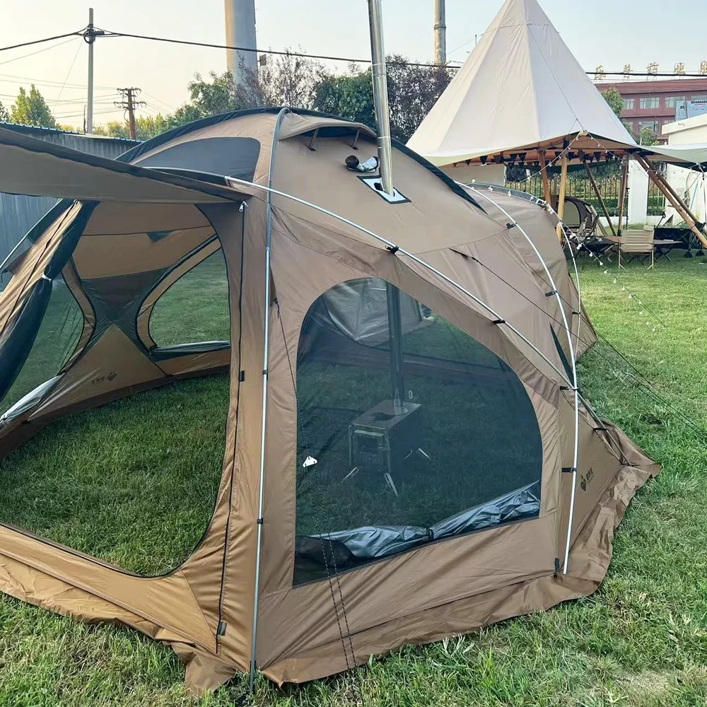 

Factory Heavy Duty Spherical Large Family Camping Outdoor Tents Travel Waterproof Sun Shade Shelter Tent