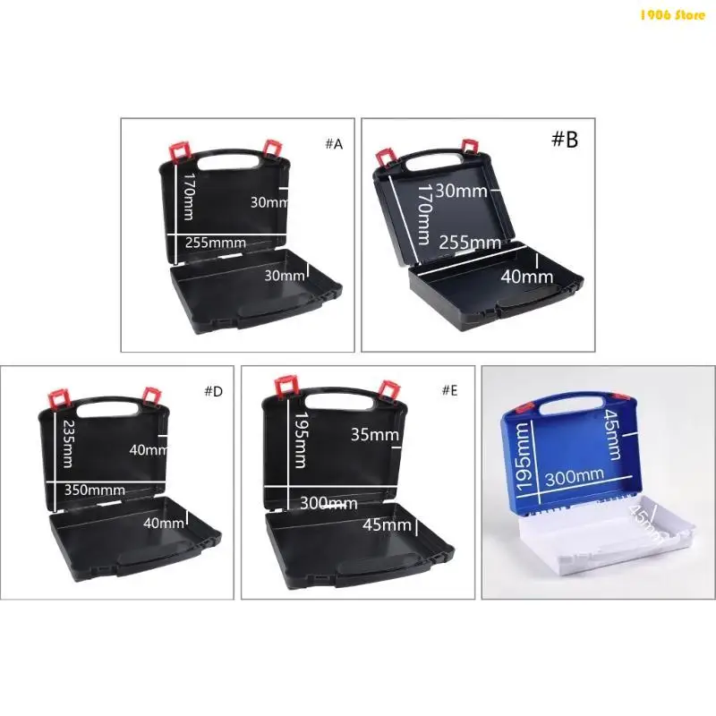 U1JB Долговечности PP Пластиковая ящик для инструментов Организаторы для профессионалов и энтузиастов DIY