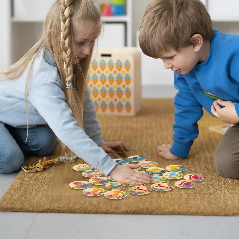 

Animal Matching Game Toddler Animal Matching Memorizing Game For Toddler Preschool Educational Matching Animal Game Set For Kids