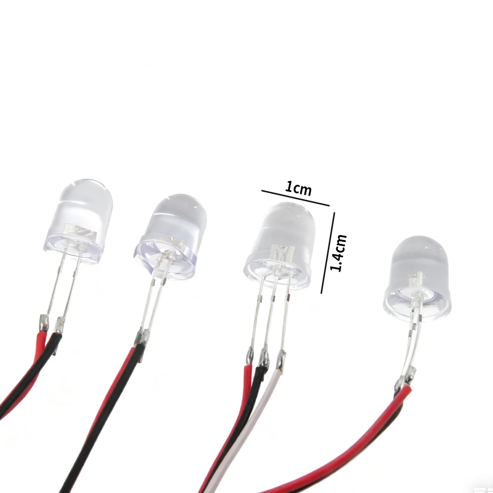 Flytec Offizielles Original V803-08 LED-Licht-Set, Ersatzteile für 4 Tanks, Dual-Antenne, RC Karpfenangeln, Köderboot