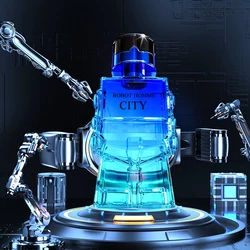 30ML 1.0FL.OZ Robot Perfumy dla mężczyzn, woda toaletowa w sprayu, Fruity Chypre Notes, świeże i długotrwałe, perfumy dla mężczyzn