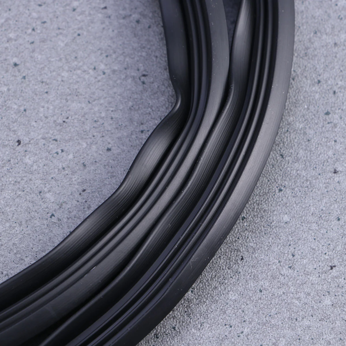 16 Meters Auto Windshield Trim Seal Strip Line DIY Decoration Flexible Gap Filler with Tool (Black)