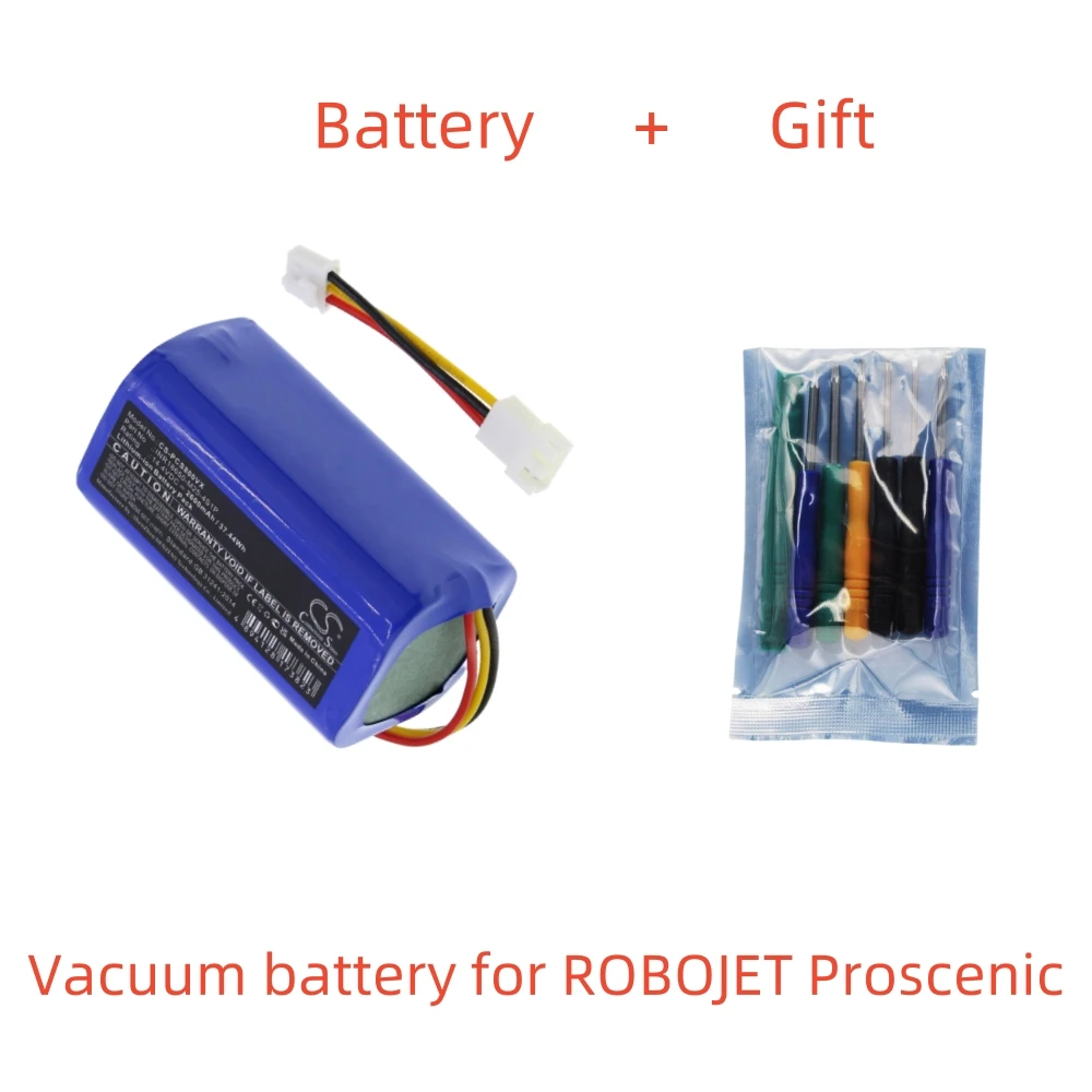 Cs Li-Ion Vacuümbatterij Voor Robojet Prosceneent, 14.4V,2600Mah, X-ONE Focus PR-800T 820T 830T 820S,INR18650-M25-4S1P