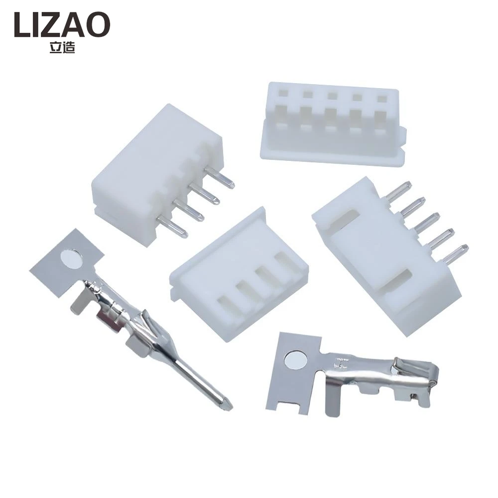 LIZAO 560PCS JST Connector Kit XH2.54 PH2.0 2/3/4/5/6 Pin Male Female Plug with Cable Terminal Socket Set