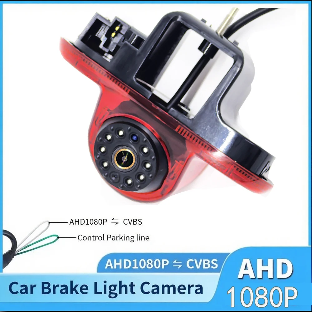 Parking AHD 1080P 940 IR Rear Brake Light Camera for Renault Trafic 2001-2014 Opel/Vaxhall Vivara Nissan Primastar X83 2001-on