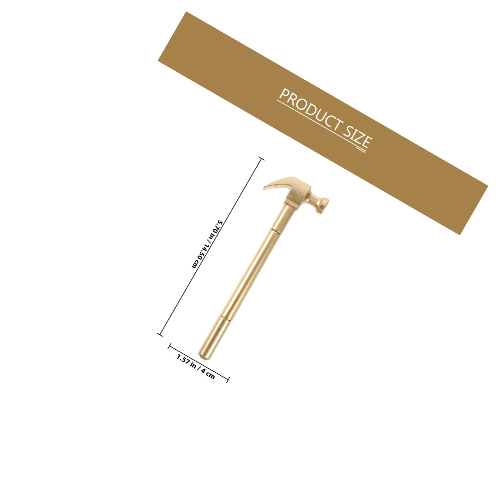 8Pcs Cartoon Hammer Pens Gel Ink Pen Plastic Lid Design Ergonomic Comfortable Hold Student Writing Gift