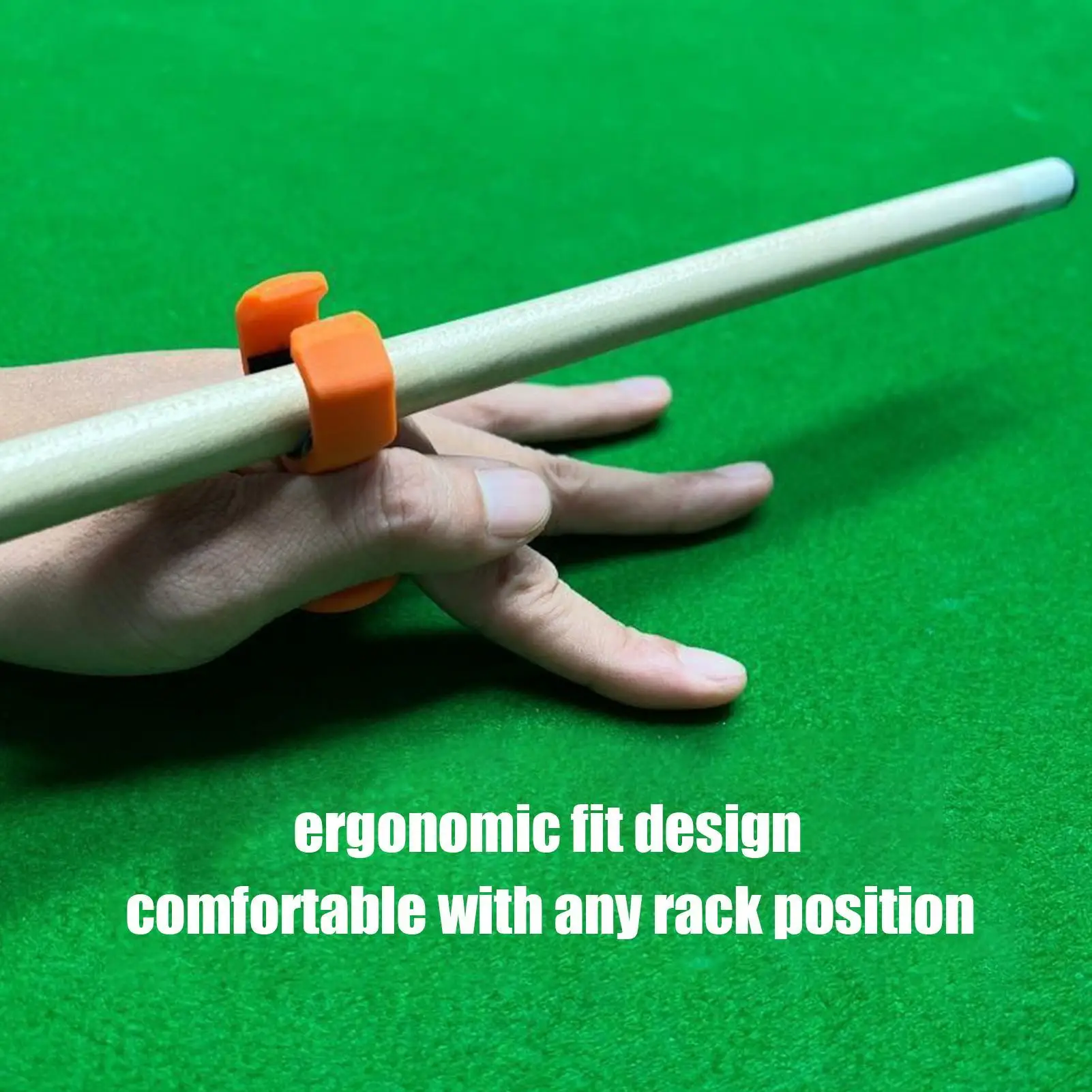 Fotografia 6: Apoio Ergonômico para Taco de Bilhar e Bastão de Ponte, Ferramenta Estabilizadora Profissional para Treino, Jogo e Competição de Bilhar e Snooker