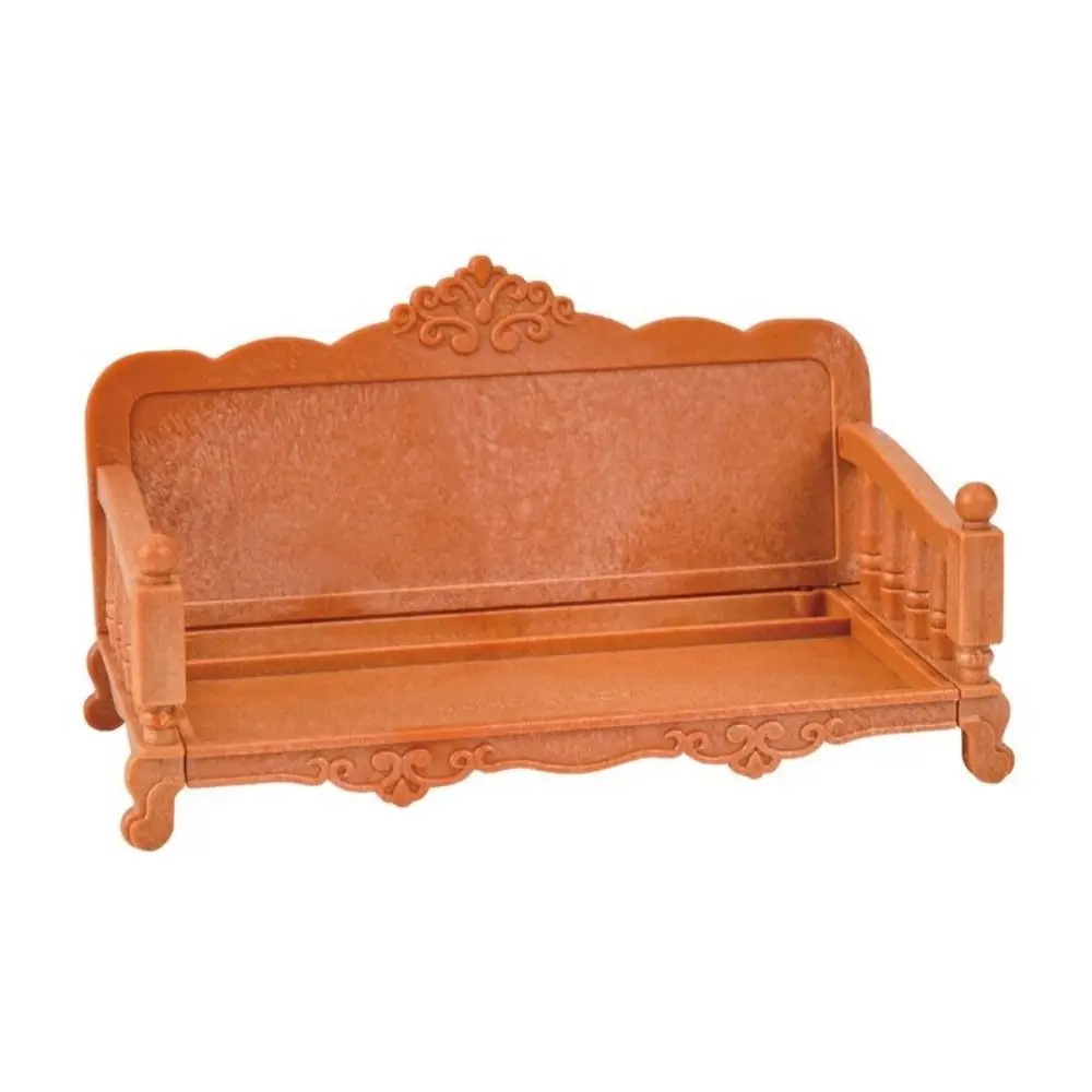 

High Quality Mini Dollhouse Furniture Plastic Multistyles Miniature Dining Table Bedroom Pretend Play Accessores Toy