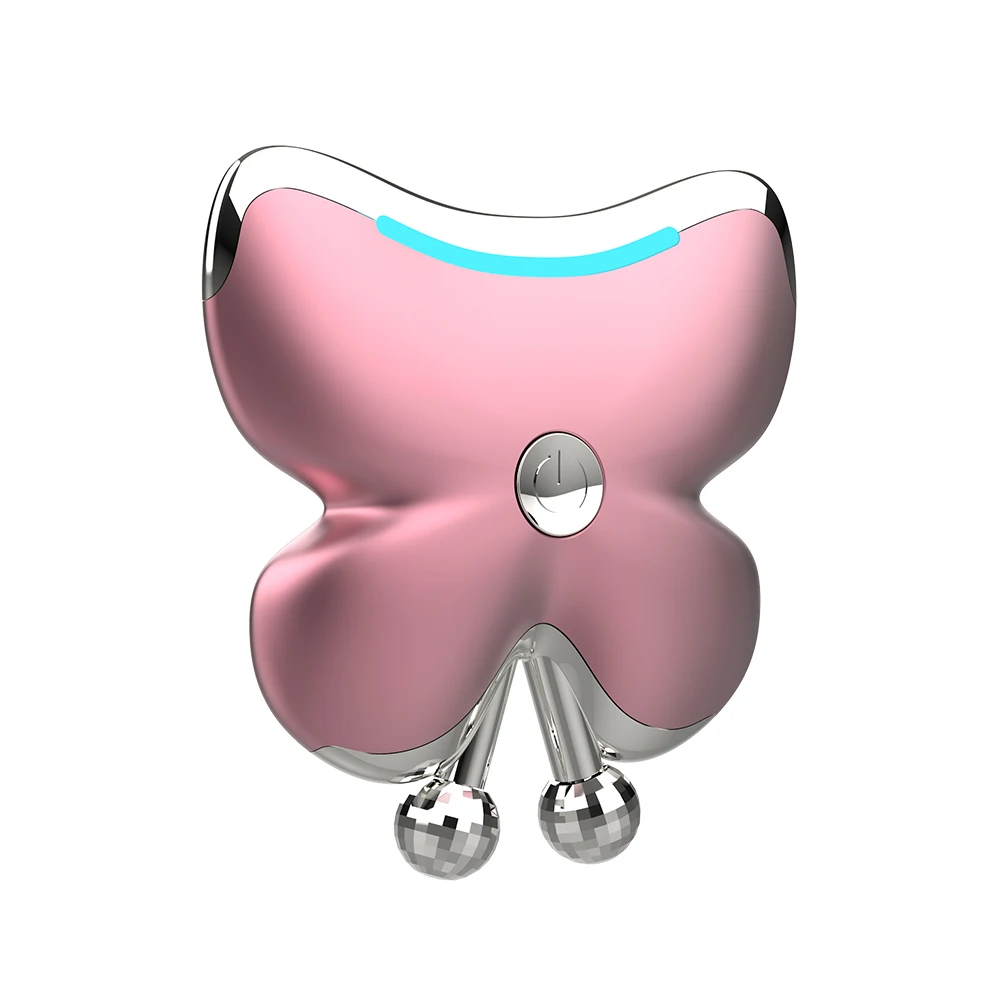 المكتبة الذكية الساخن بيع المحمولة شد الوجه USB الوجه جواشا مدلك الخامس شكل الوجه الكهربائية غوا شا أداة الوجه