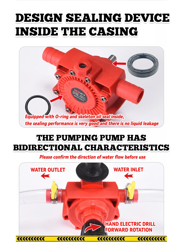 مضخة محرك الحفر الكهربائية مضخات نقل ذاتية التحضير مضخة مياه سائلة زيتية محمولة عرقوب مستديرة محمولة سهلة التركيب
