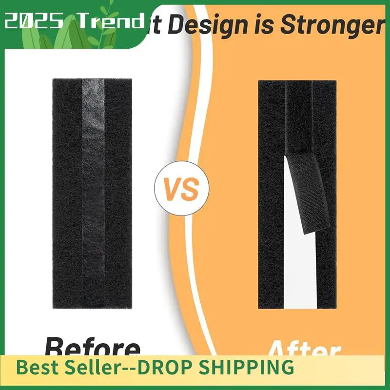 AD33 HOT 5 Pcs Ceiling Fan Filter Set Kit - Coconut Shell Carbon Air Filters Set Filters For Fan Blades, Easy Install, Keep Air