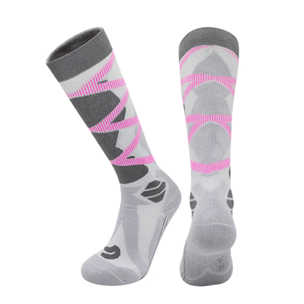 Heren dames jeugd winterskisokken dikker katoen warm houden snowboarden schaatsen skiën buitensportkousen comfortabel